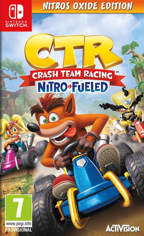 Crash Team Racing Nitro-Fueled - Nitros Oxide Edition  (Switch), Beenox