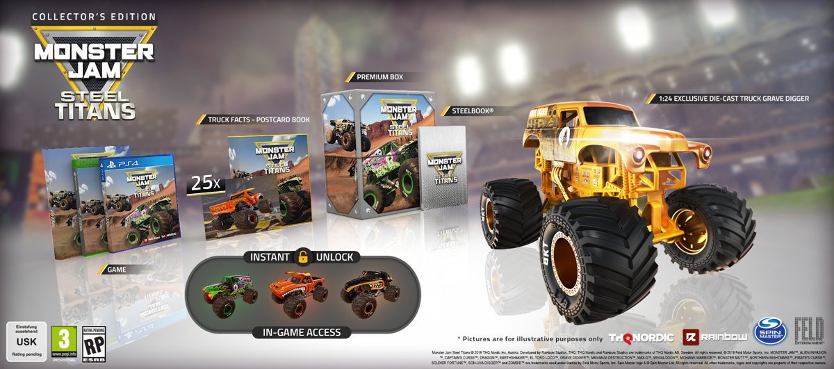 Monster Jam: Steel Titans - Collector's Edition (Xbox One), THQ Nordic
