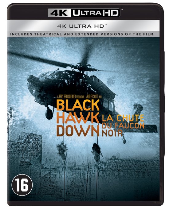 Black Hawk Down (4K Ultra HD) (Blu-ray), Ridley Scott 
