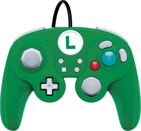Nintendo Switch Wired Controller - PDP (Luigi) (Switch), PDP
