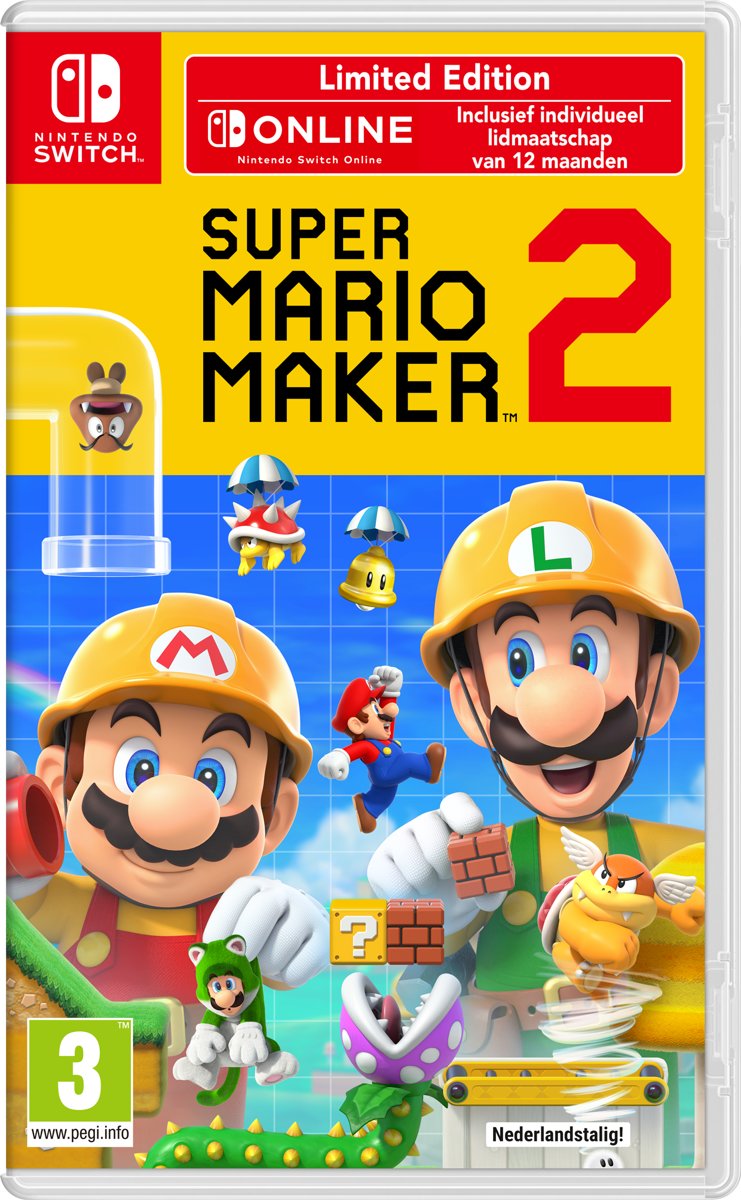 Super Mario Maker 2 - Limited Edition (Switch), Nintendo
