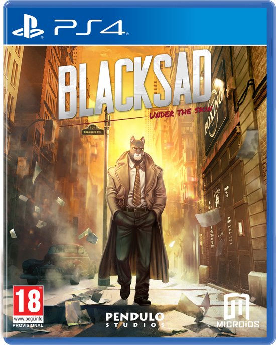 Blacksad: Under The Skin - Limited Edition (PS4), Pendulo Studios