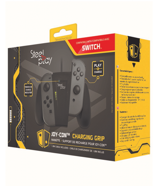 Steelplay Joy-Con Charge Grip - Switch (Switch), Steelplay