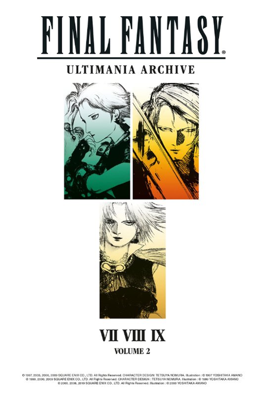Boxart van Final Fantasy Ultimania Archive Volume 2 (VII - IX) (Guide), Dark Horse Comics