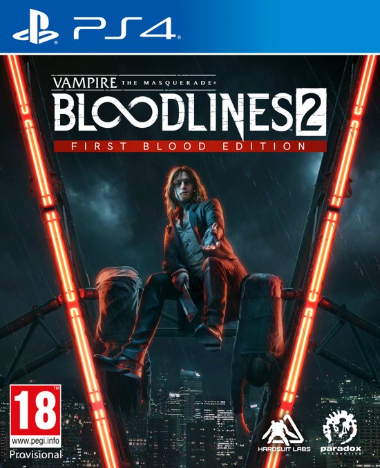 Vampire: The Masquerade Bloodlines 2 - First Blood Edition (PS4), Hardsuit Labs
