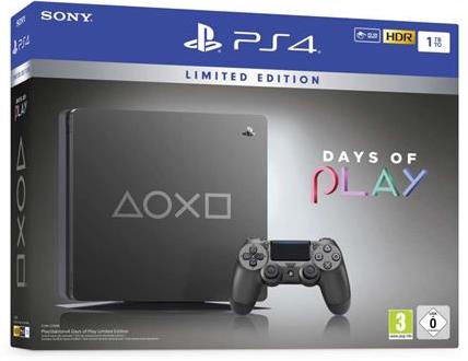 PlayStation 4 Slim (1 TB) Days of Play Limited Edition (2019) (PS4), Sony Computer Entertainment