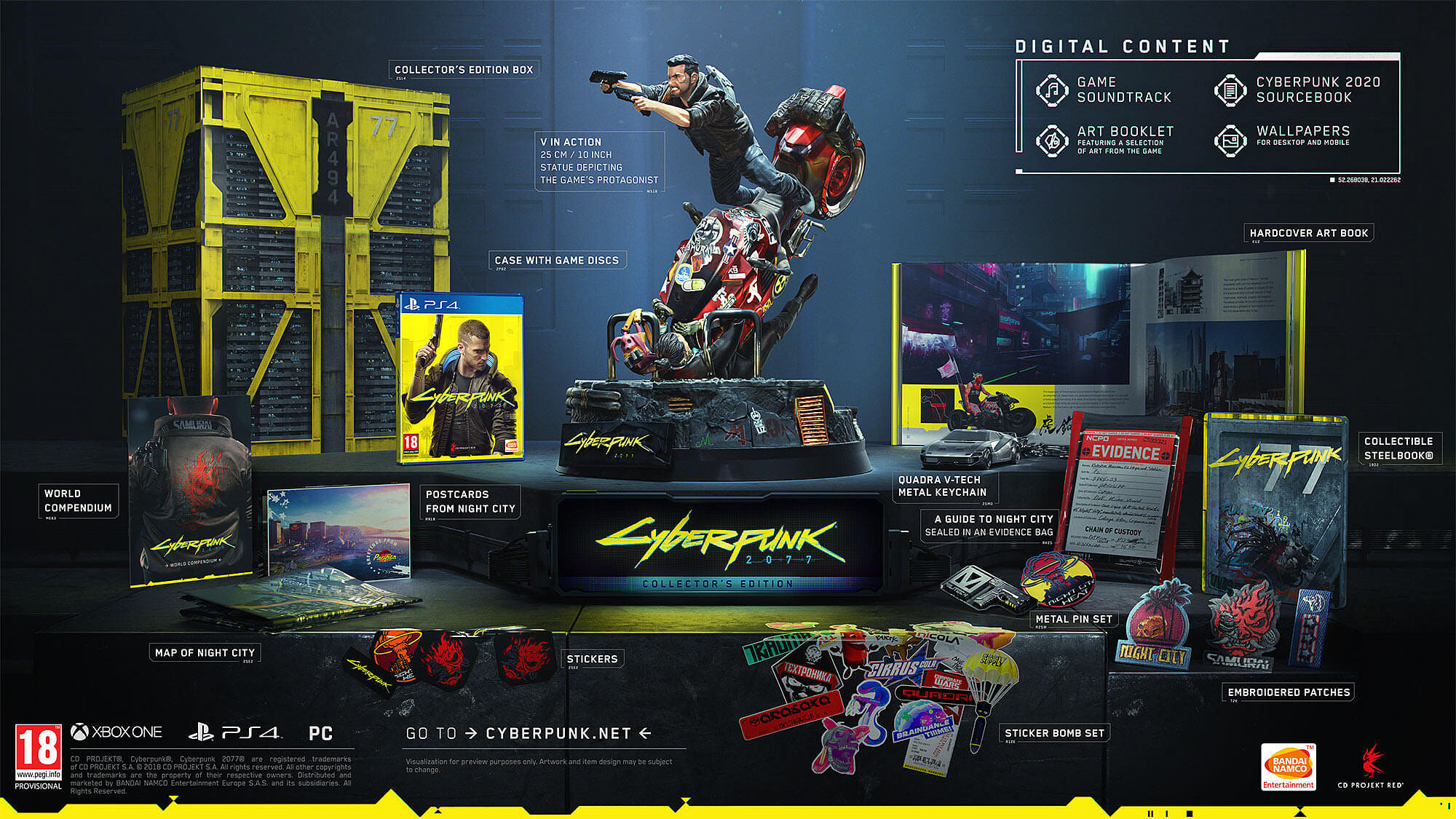Cyberpunk 2077 - Collector's Edition (PS4), CD Projekt RED