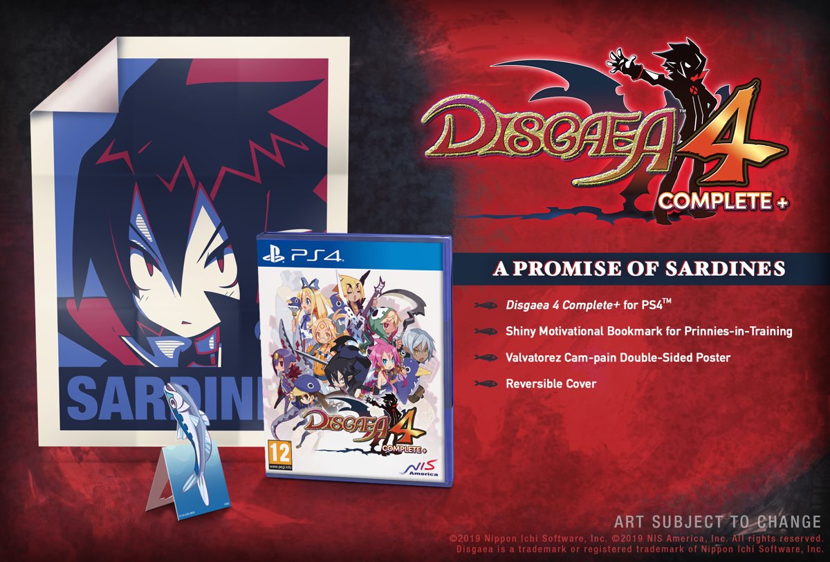 Disgaea 4 Complete+ - A Promise of Sardines Edition (PS4), NIS America