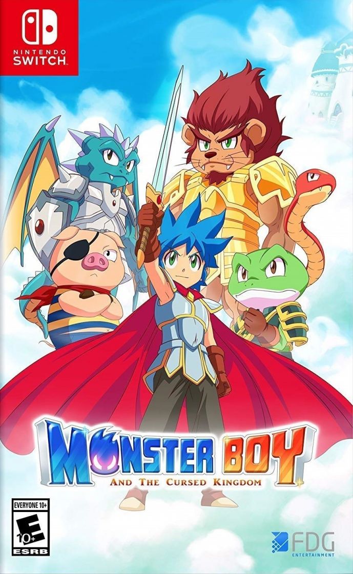 Monster Boy and the Cursed Kingdom - Launch Edition (USA Import) (Switch), FDG Entertainment