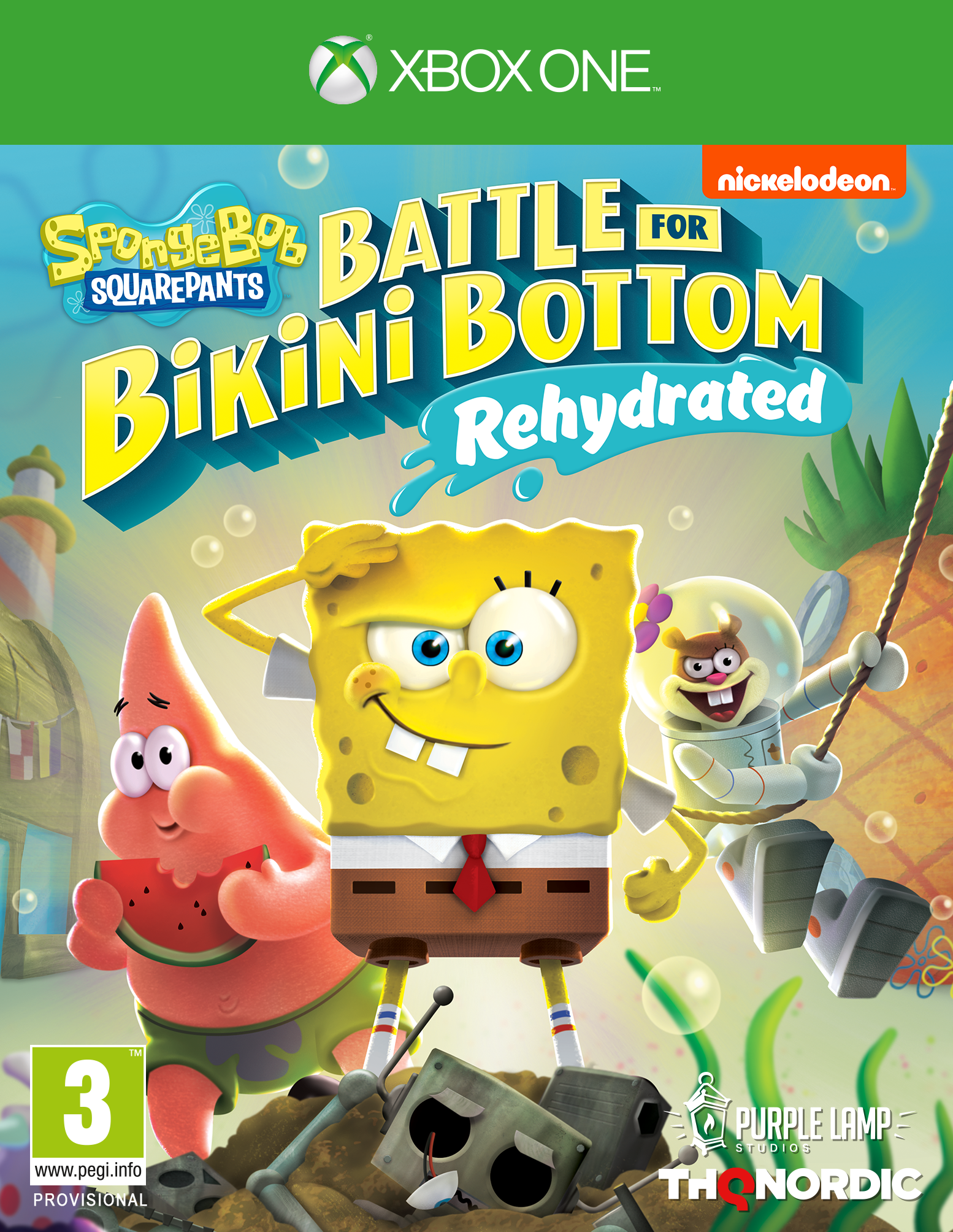Spongebob SquarePants: Battle for Bikini Bottom - Rehydrated (Xbox One), Purple Lamp Studios
