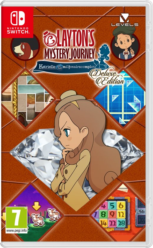 Layton's Mystery Journey: Katrielle en het Miljonairscomplot - Deluxe Edition