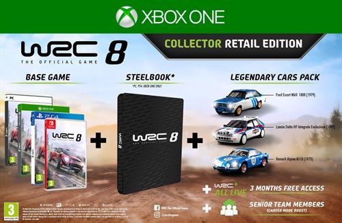 WRC: FIA World Rally Championship 8 - Collector Retail Edition  (Xbox One), Big Ben Interactive
