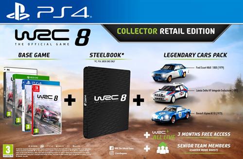WRC: FIA World Rally Championship 8 - Collector Retail Edition  (PS4), Big Ben Interactive