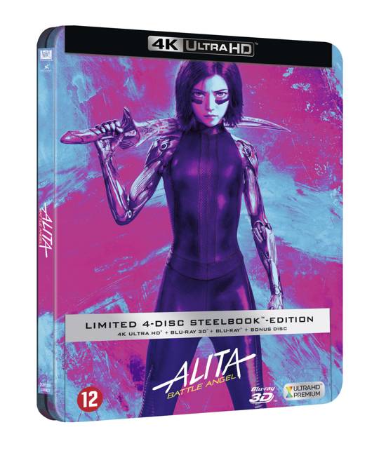 Alita: Battle Angel (Steelbook) (4K Ultra HD) (Blu-ray), Robert Rodriguez