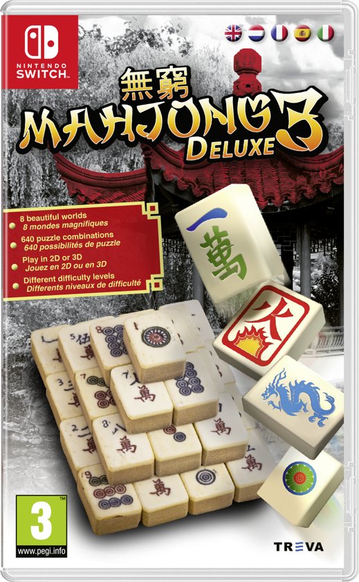 Mahjong Deluxe 3  (Switch), Mindscape
