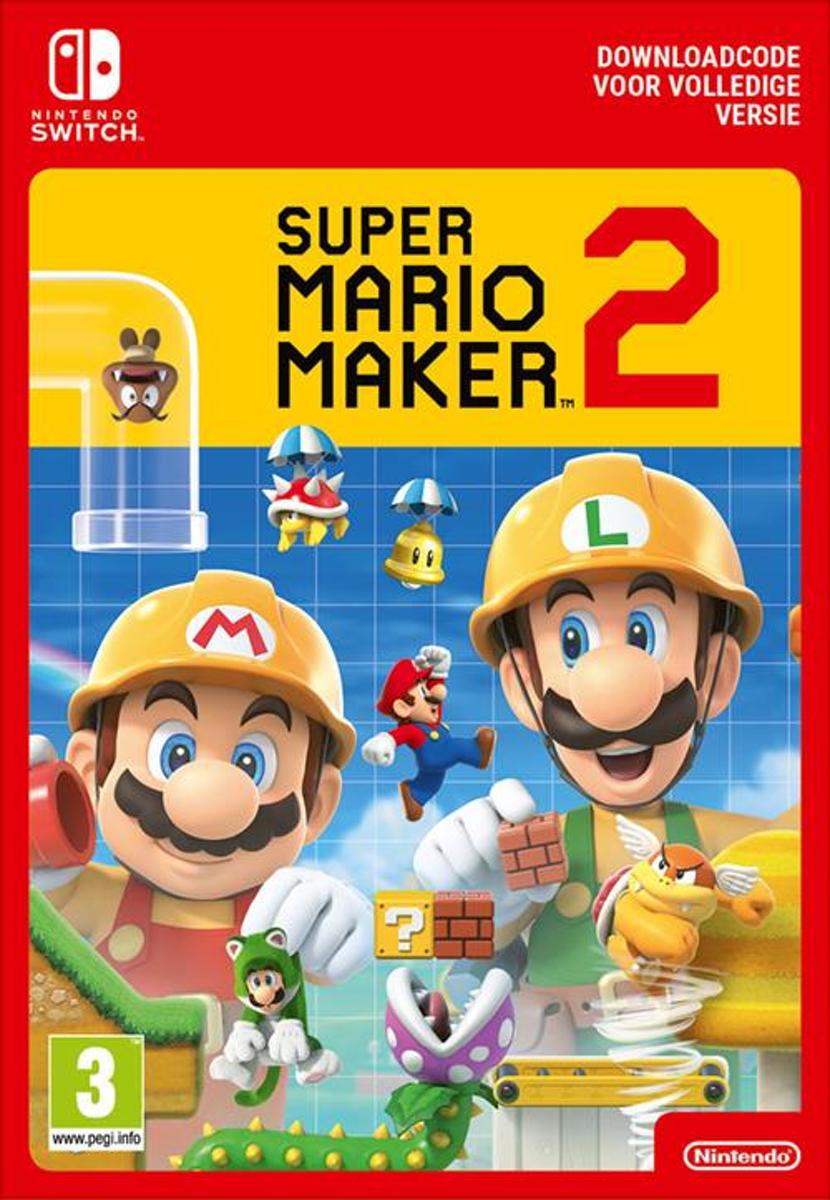 Super Mario Maker 2 (eShop Download) (Switch), Nintendo