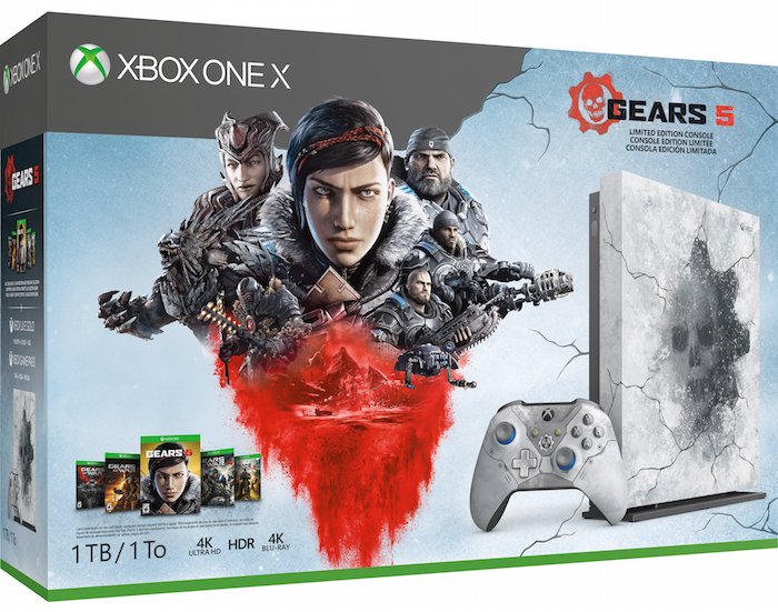 Xbox One X Gears 5 Limited Edition Console (1 TB) (Xbox One), Microsoft