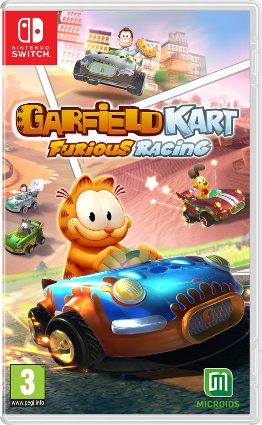 Garfield Kart: Furious Racing  (Switch), Microids