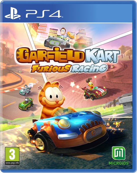 Garfield Kart: Furious Racing  (PS4), Microids