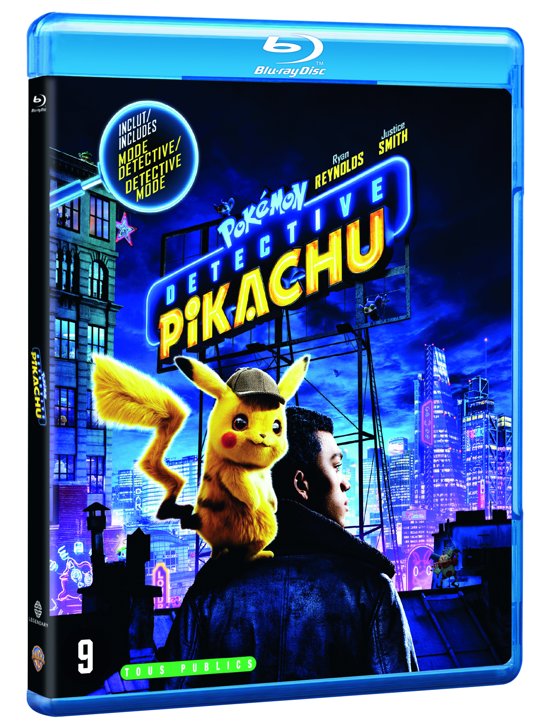 Pokemon Detective Pikachu (Blu-ray), Rob Letterman