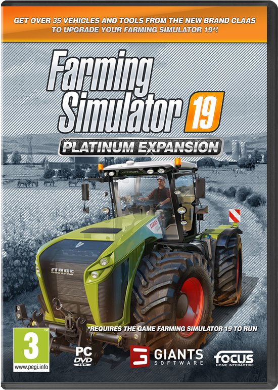 Farming Simulator 19 Platinum Expansion Pack  (PC), Focus Home Interactive