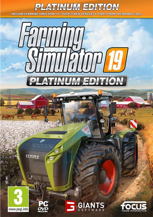 Farming Simulator 19 Platinum Edition (PC), Focus Home Interactive