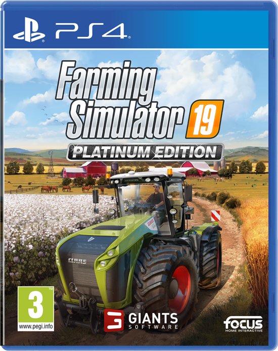 Farming Simulator 19 Platinum Edition (PS4), Focus Home Interactive