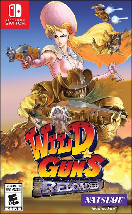 Wild Guns: Reloaded (USA Import) (Switch), NatsumeAtari