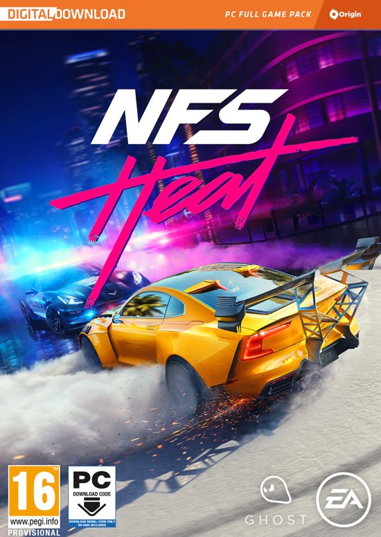 Need for Speed: Heat (Code in a Box) (PC), EA Games