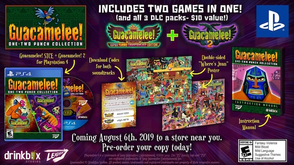 Guacamelee! One-Two Punch Collection (USA Import) (PS4), Leadman