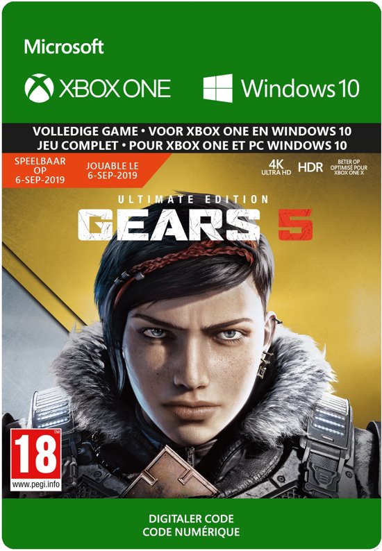 Gears 5 - Ultimate Edition (Xbox One/Windows Download) (Xbox One), Microsoft