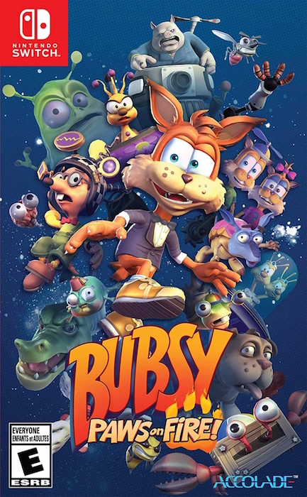 Bubsy: Paws on Fire! (USA Import) (Switch), Accolade