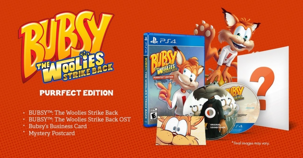 Bubsy: The Woolies Strike Back - Purrfect Edition (USA Import) (PS4), Accolade