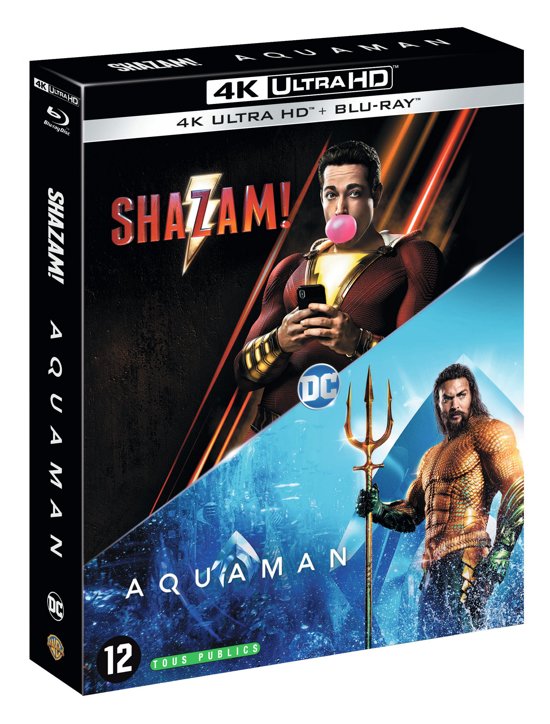 Aquaman & Shazam! (4K Ultra HD) (Blu-ray), Diversen