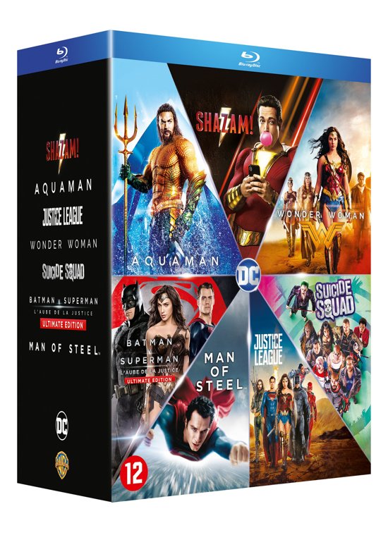 DC Comics Movie Collection (2019) (Blu-ray), Diversen