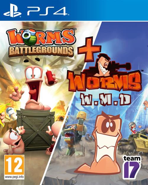 Worms: W.M.D & Battlegrounds Double Pack (PS4), Team17
