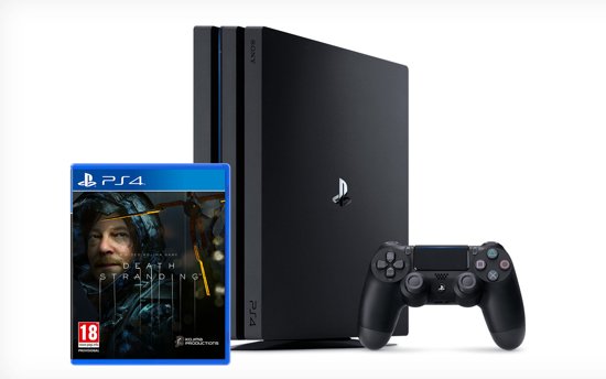 PlayStation 4 Pro (1 TB) + Death Stranding (PS4), Sony Computer Entertainment