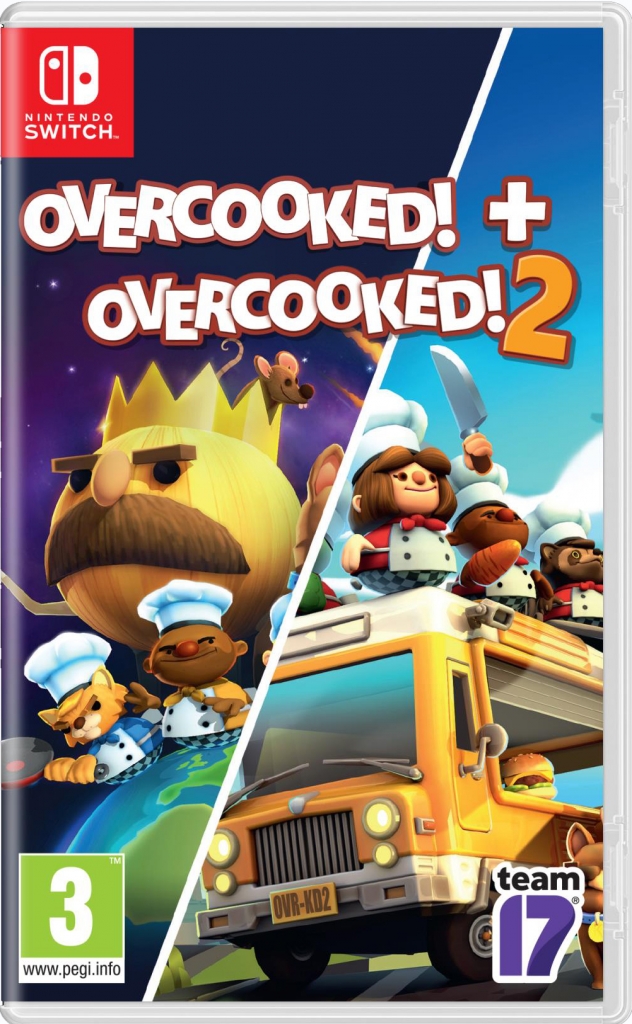 Overcooked! 1 & 2 Double Pack (Switch), Ghost Town Games