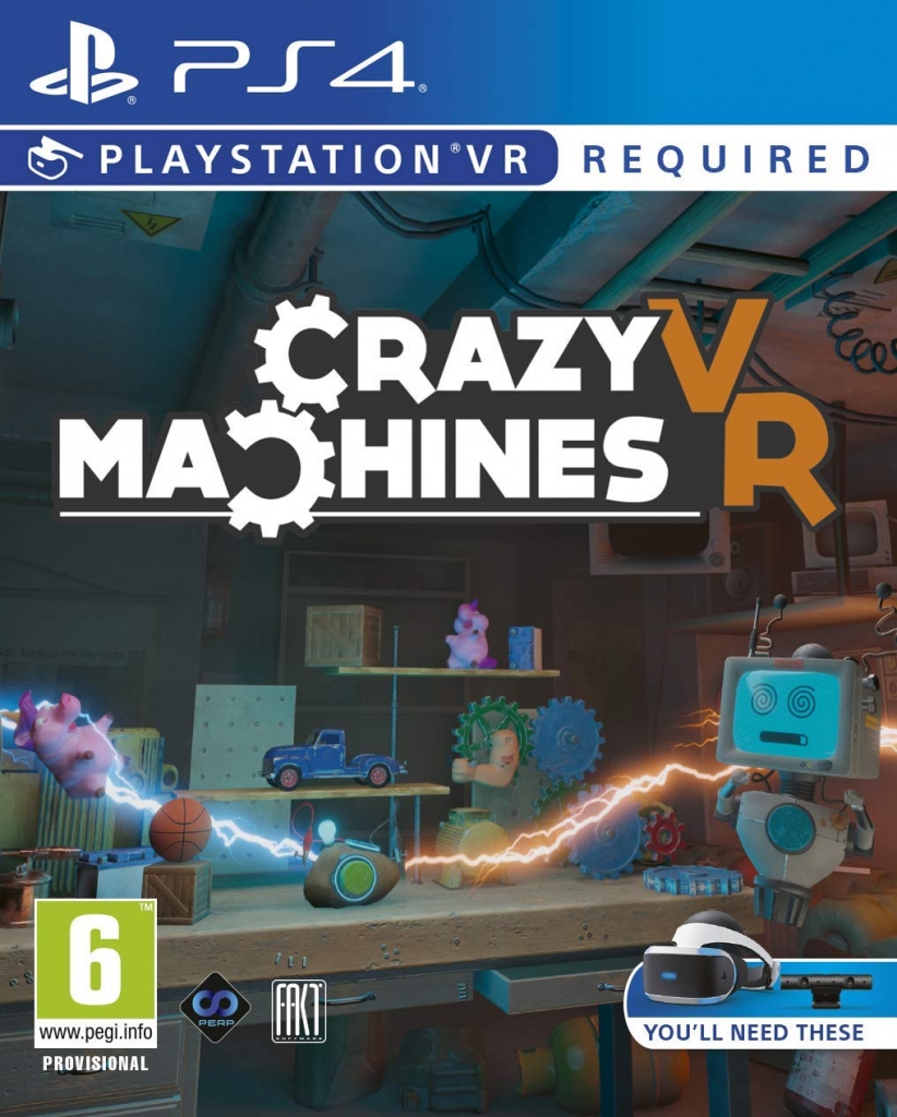 Crazy Machines VR (PSVR) (PS4), Perpetual Games