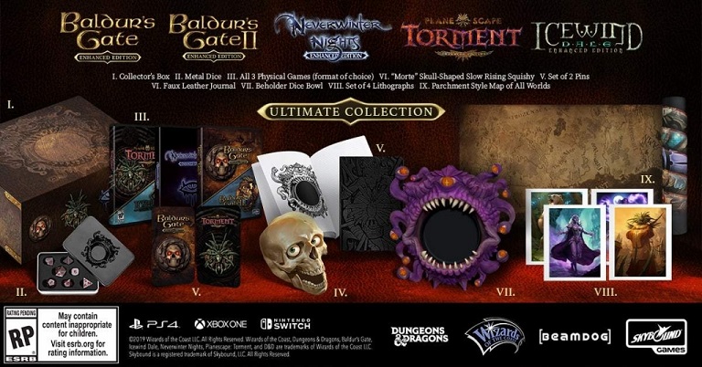 Beamdog Ultimate Collectors Edition (Baldur's Gate, Icewind Dale, Neverwinter Nights) (Xbox One), Beamdog