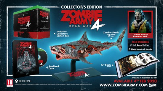 Zombie Army 4: Dead War - Collector's Edition (Xbox One), Rebellion Software 