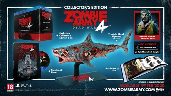 Zombie Army 4: Dead War - Collector's Edition (PS4), Rebellion Software 