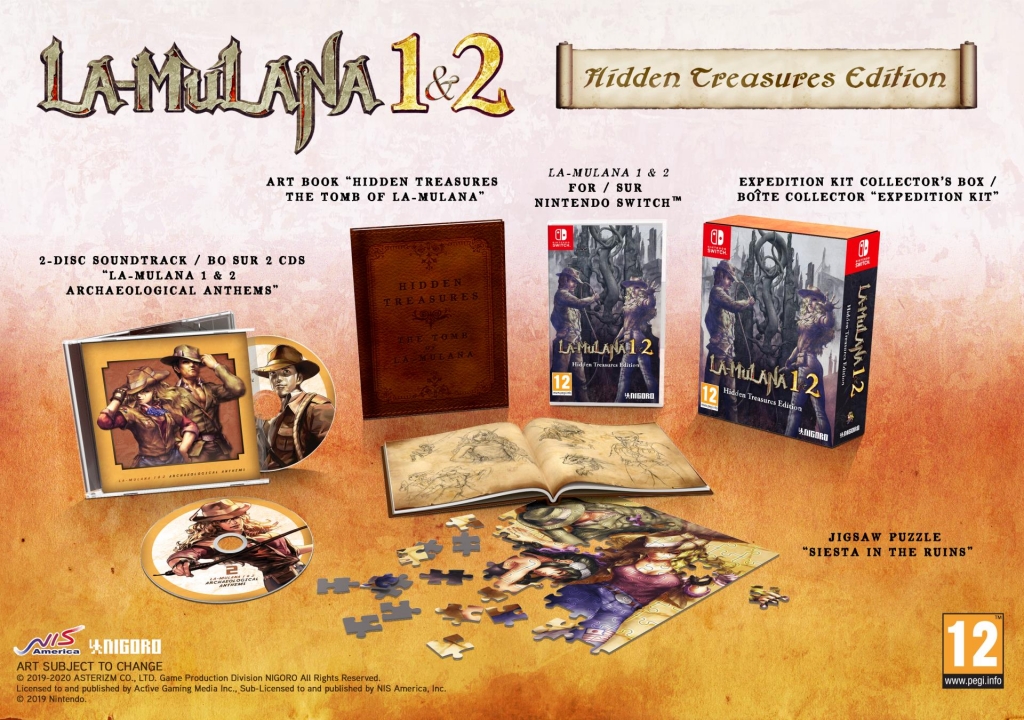 La-Mulana 1 & 2 - Hidden Treasures Edition (Switch), NIS America