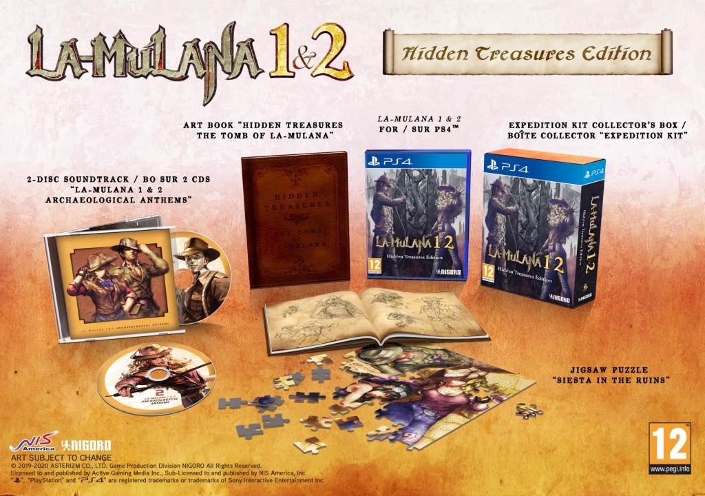 La-Mulana 1 & 2 - Hidden Treasures Edition (PS4), NIS America