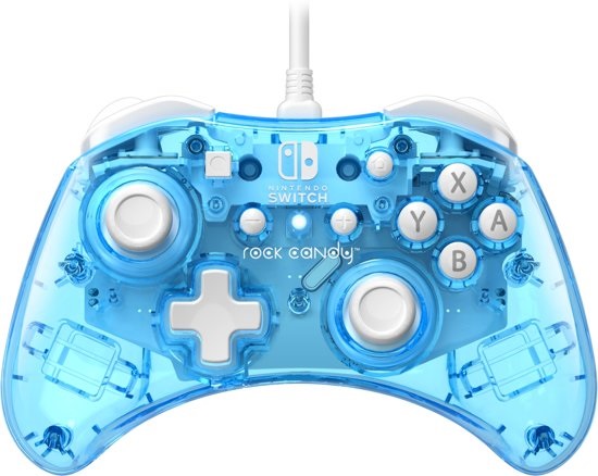 Nintendo Switch Wired Controller - Rock Candy (Blu Merang) (Switch), Rock Candy
