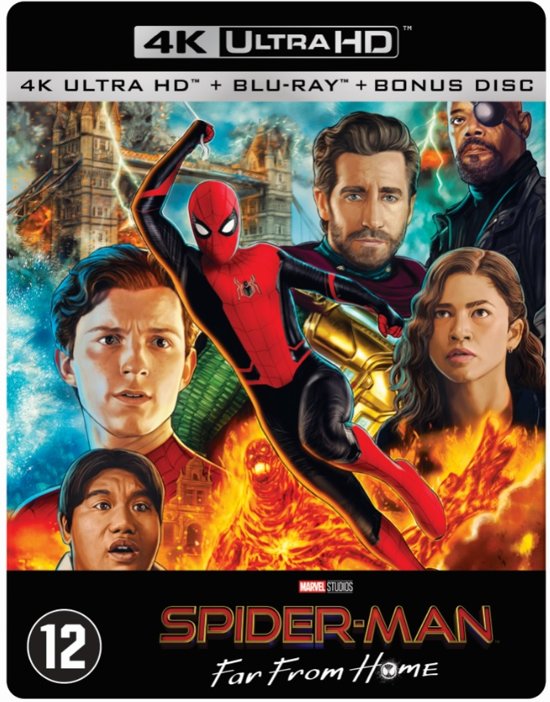 Spider-Man: Far From Home (Steelbook) (4K Ultra HD) (Blu-ray), Jon Watts