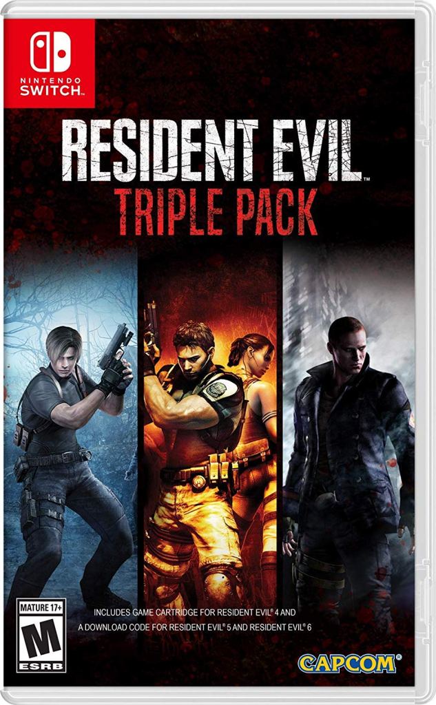 Resident Evil Triple Pack (USA import) (Switch), Capcom
