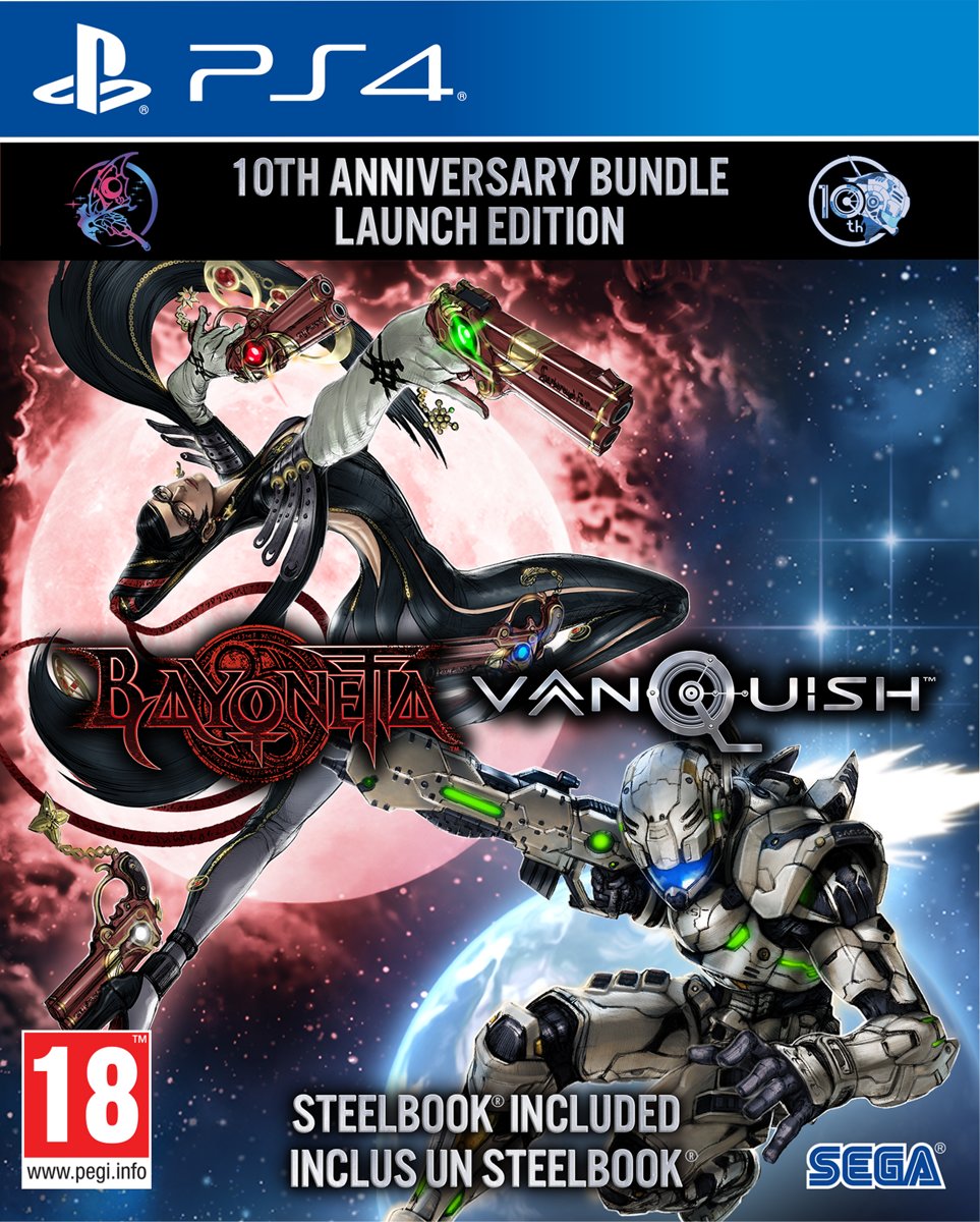 Bayonetta & Vanquish Double Pack - Limited 10th Anniversary Edition (PS4), SEGA