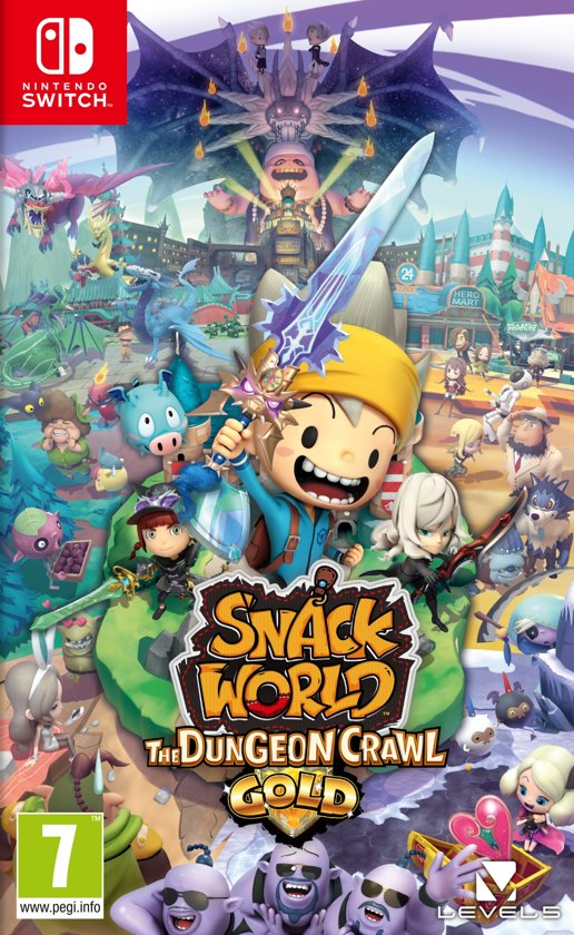Snack World: The Dungeon Crawl - Gold (Switch), Level 5