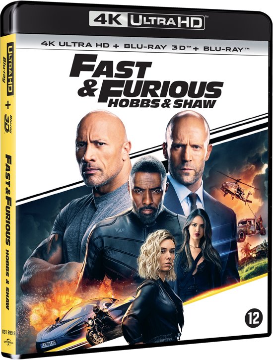 Fast & Furious - Hobbs & Shaw (4K Ultra HD + 2D+3D) (Blu-ray), David Leitch